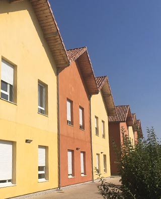 Photo des bâtiments de l'EPHAD Les Pilets