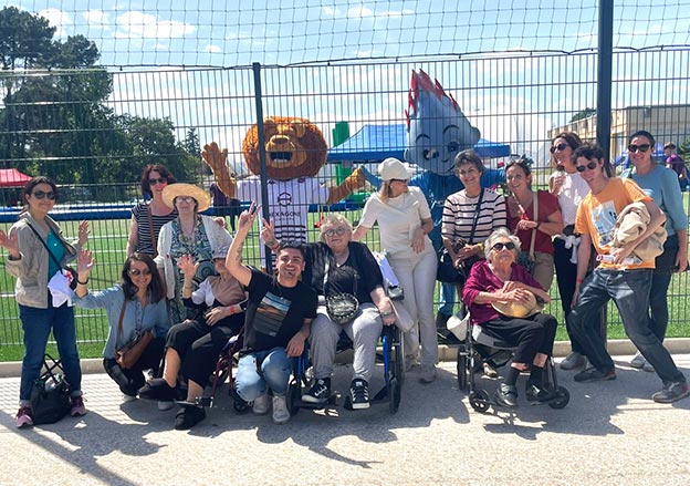 Journée sportive pour la Résidence d'Aquitaine