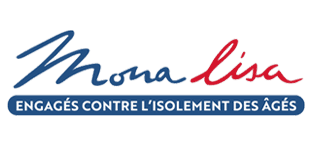 Logo Mona lisa - engagés contre l'isolement des agés