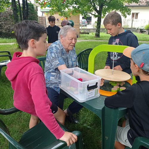 L'intergénération à l'Ephad Pagneau